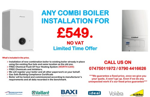 Any combi boiler installation - any,